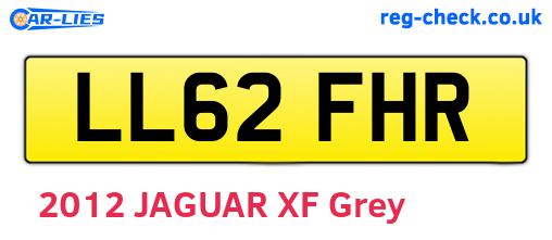 LL62FHR are the vehicle registration plates.