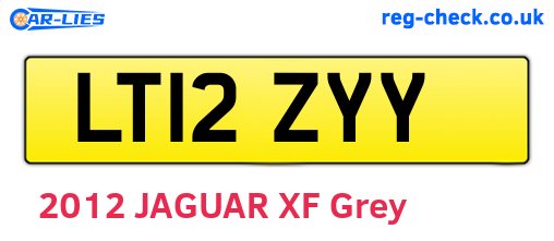 LT12ZYY are the vehicle registration plates.