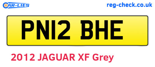 PN12BHE are the vehicle registration plates.