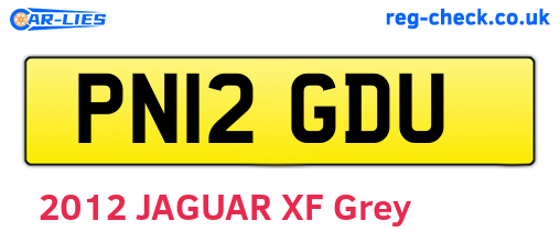 PN12GDU are the vehicle registration plates.