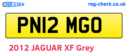 PN12MGO are the vehicle registration plates.