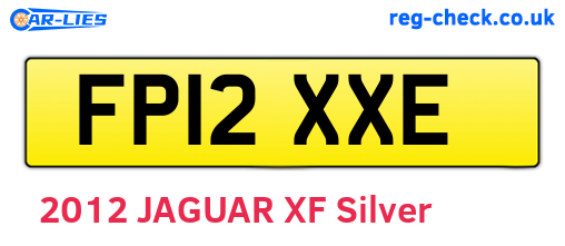 FP12XXE are the vehicle registration plates.