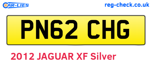 PN62CHG are the vehicle registration plates.