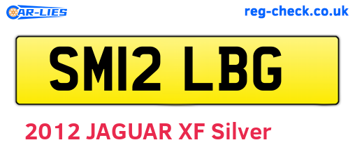 SM12LBG are the vehicle registration plates.