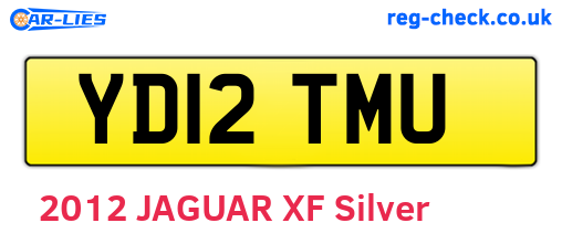 YD12TMU are the vehicle registration plates.