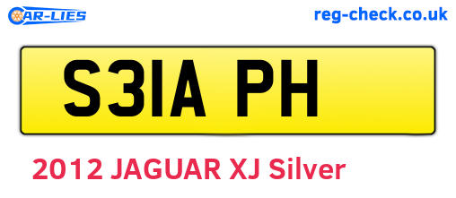 S31APH are the vehicle registration plates.