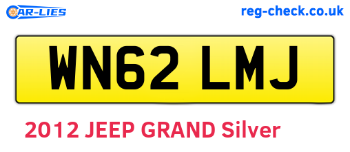 WN62LMJ are the vehicle registration plates.