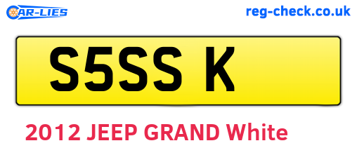 S5SSK are the vehicle registration plates.
