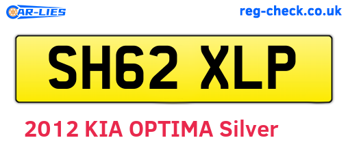 SH62XLP are the vehicle registration plates.