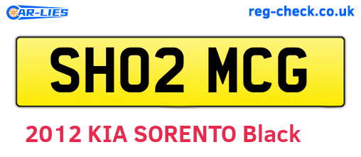 SH02MCG are the vehicle registration plates.