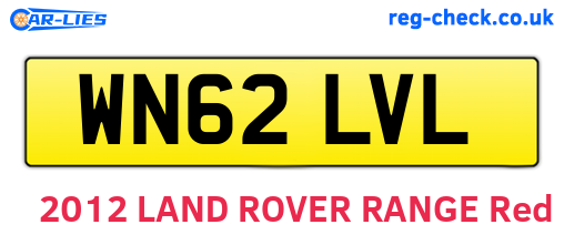 WN62LVL are the vehicle registration plates.