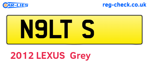 N9LTS are the vehicle registration plates.