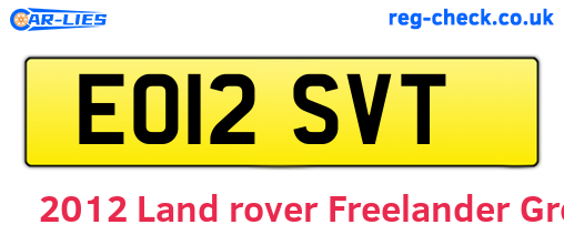 Grey 2012 Land rover Freelander (EO12SVT)
