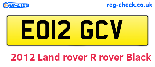 Black 2012 Land rover R-rover (EO12GCV)