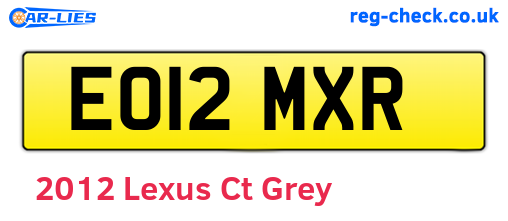 Grey 2012 Lexus Ct (EO12MXR)