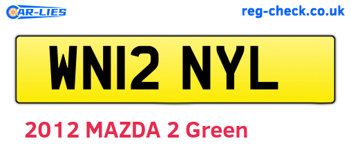 WN12NYL are the vehicle registration plates.