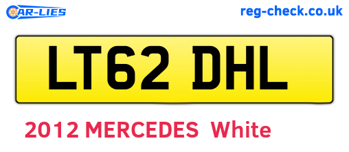 LT62DHL are the vehicle registration plates.