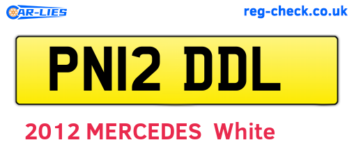 PN12DDL are the vehicle registration plates.