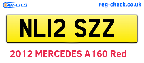 NL12SZZ are the vehicle registration plates.