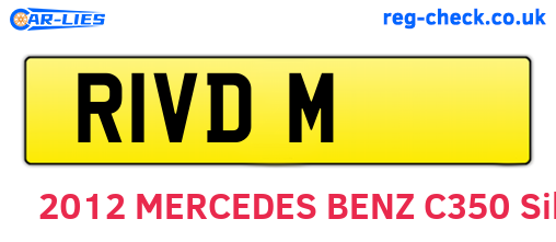 R1VDM are the vehicle registration plates.