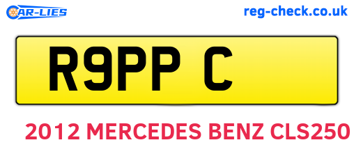 R9PPC are the vehicle registration plates.