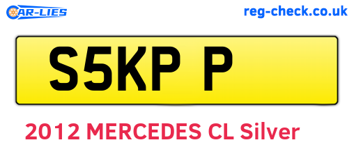 S5KPP are the vehicle registration plates.