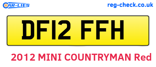 DF12FFH are the vehicle registration plates.