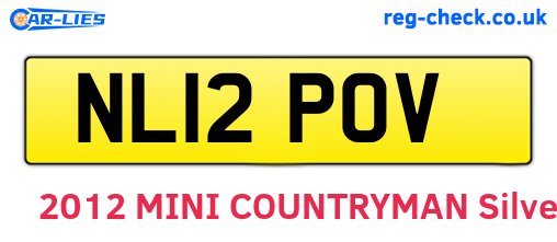 NL12POV are the vehicle registration plates.
