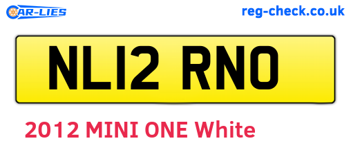 NL12RNO are the vehicle registration plates.