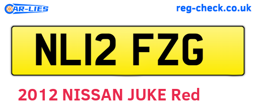 NL12FZG are the vehicle registration plates.