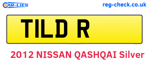 T1LDR are the vehicle registration plates.