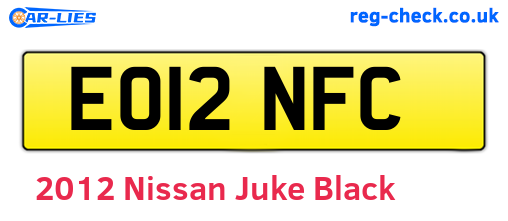 Black 2012 Nissan Juke (EO12NFC)