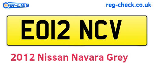 Grey 2012 Nissan Navara (EO12NCV)