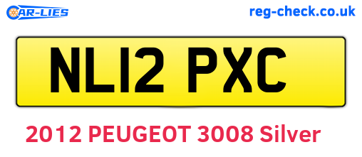 NL12PXC are the vehicle registration plates.