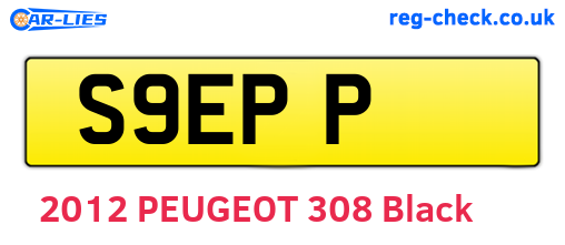 S9EPP are the vehicle registration plates.
