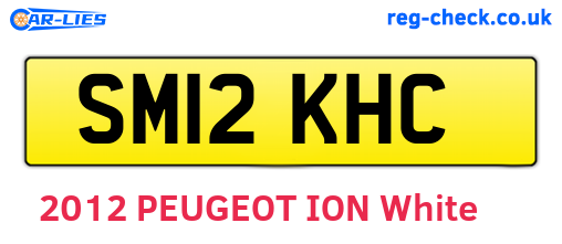 SM12KHC are the vehicle registration plates.