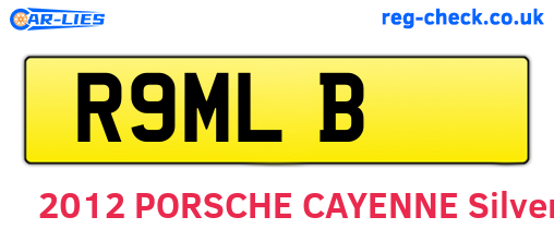 R9MLB are the vehicle registration plates.