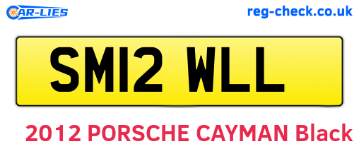 SM12WLL are the vehicle registration plates.