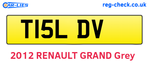 T15LDV are the vehicle registration plates.