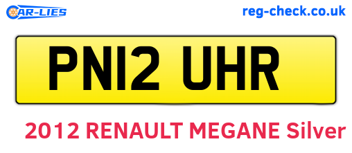 PN12UHR are the vehicle registration plates.