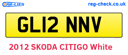 GL12NNV are the vehicle registration plates.