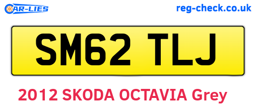 SM62TLJ are the vehicle registration plates.