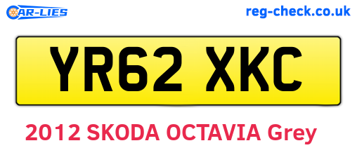 YR62XKC are the vehicle registration plates.