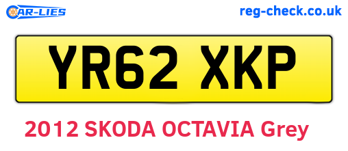 YR62XKP are the vehicle registration plates.