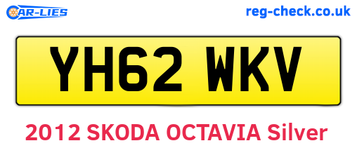 YH62WKV are the vehicle registration plates.