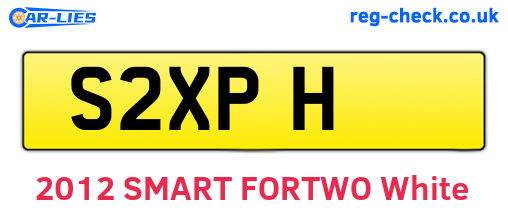 S2XPH are the vehicle registration plates.