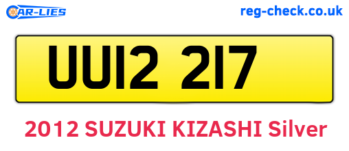 UUI2217 are the vehicle registration plates.