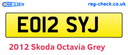 Grey 2012 Skoda Octavia (EO12SYJ)
