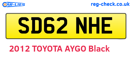 SD62NHE are the vehicle registration plates.