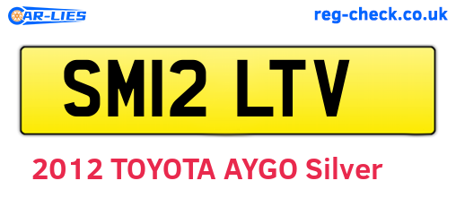 SM12LTV are the vehicle registration plates.